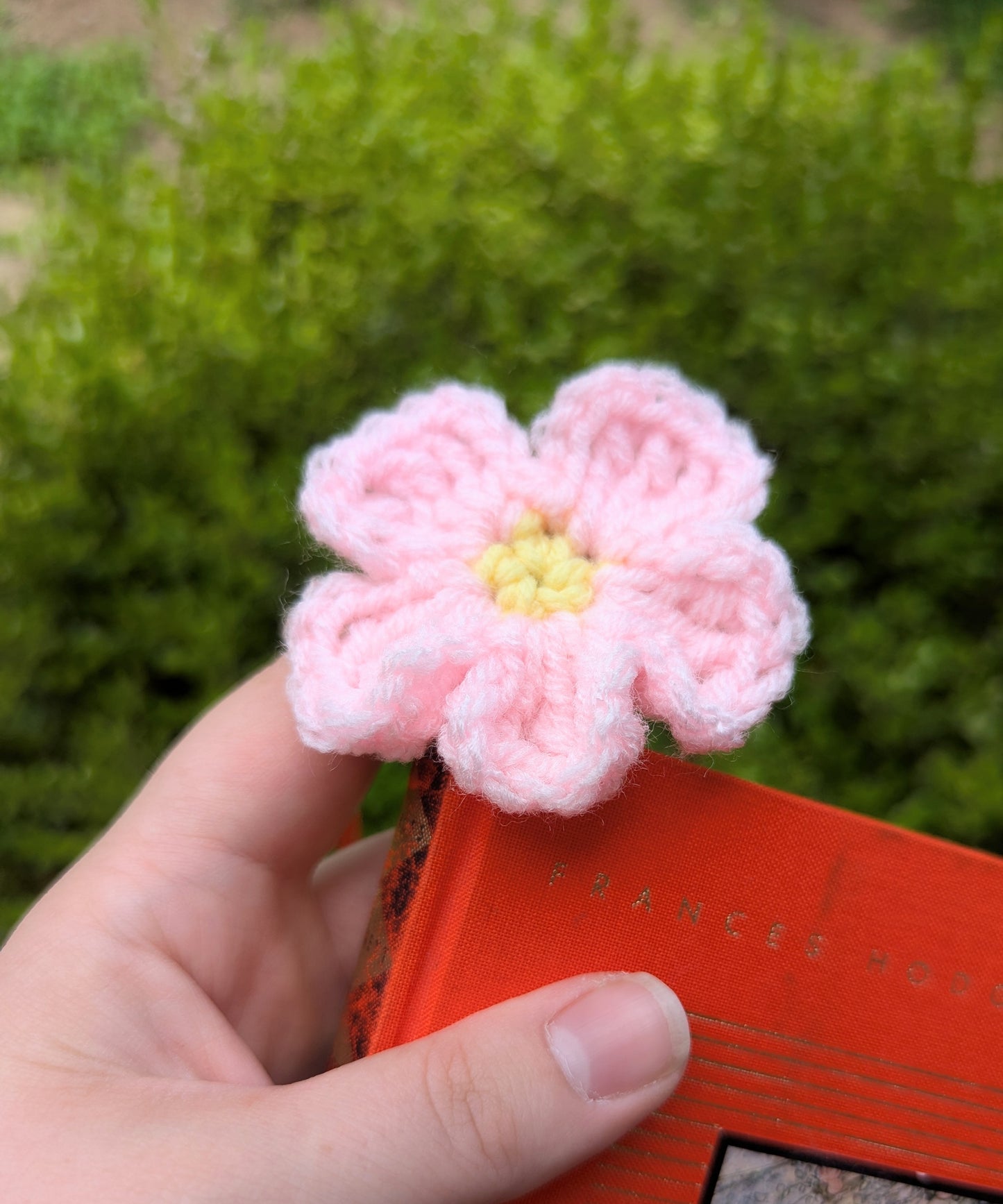 Flower Bookmark/Bag Charm