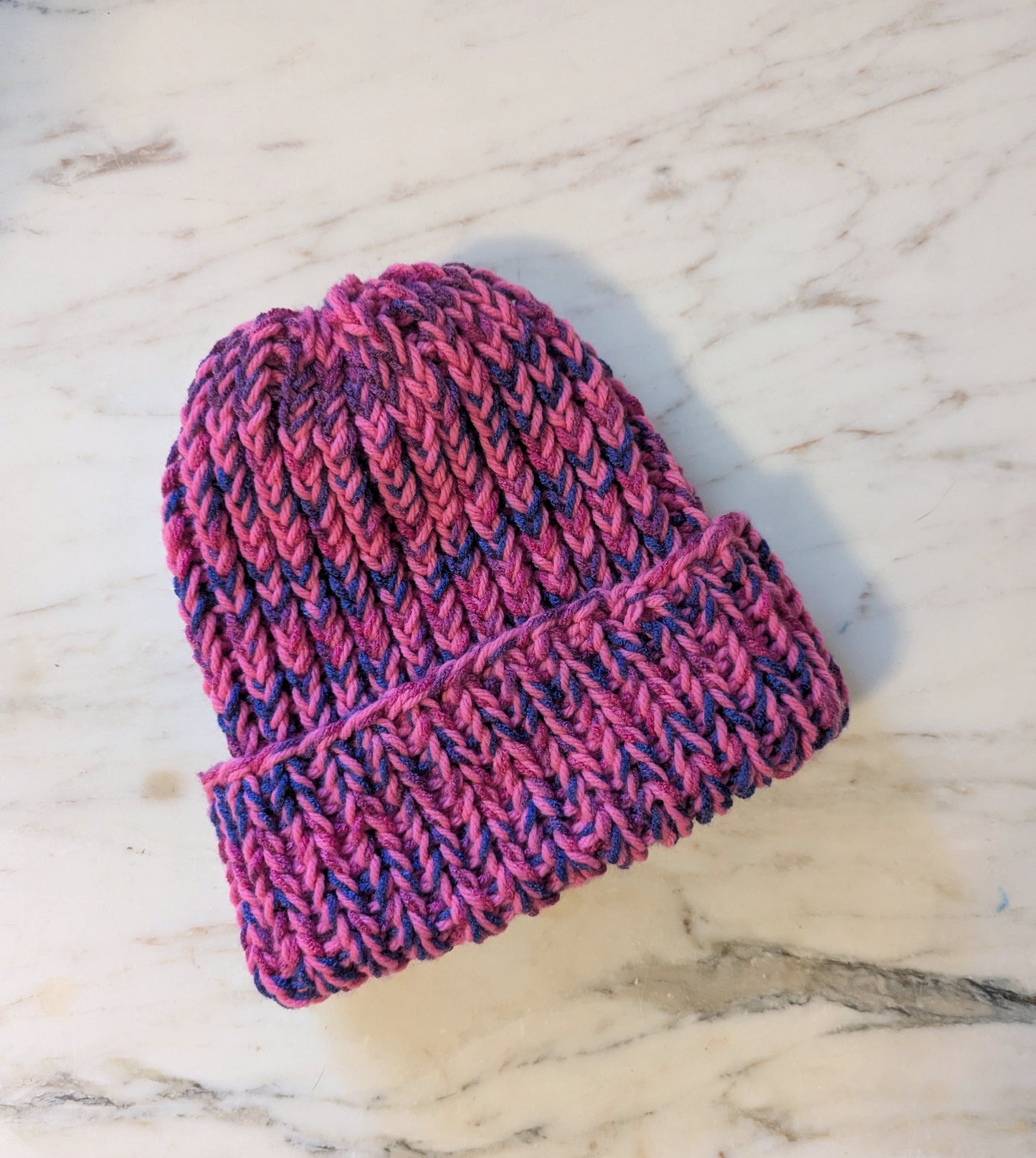 Bubblegum Chunky Pride Beanie