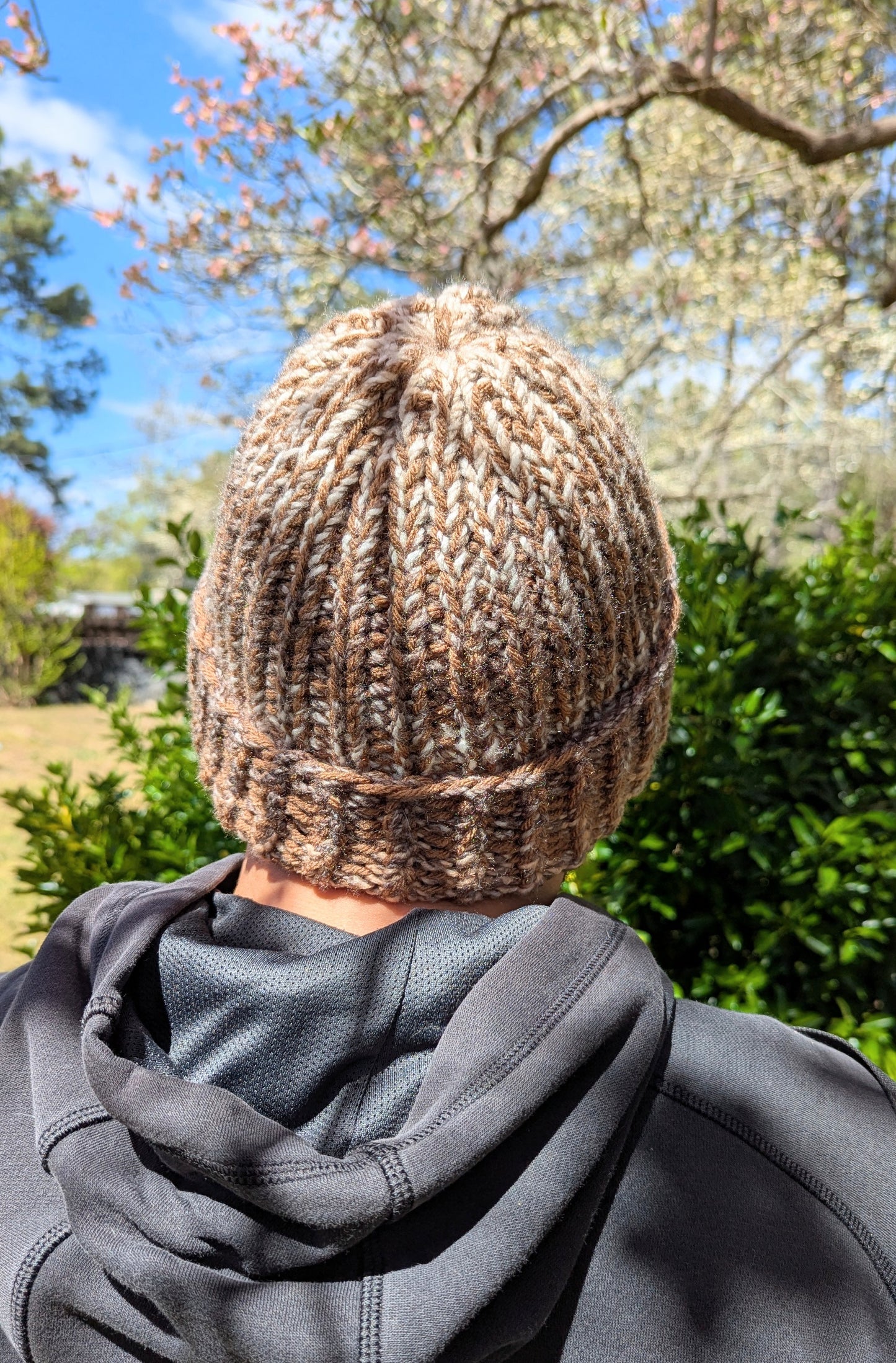 Latte Chunky Beanie
