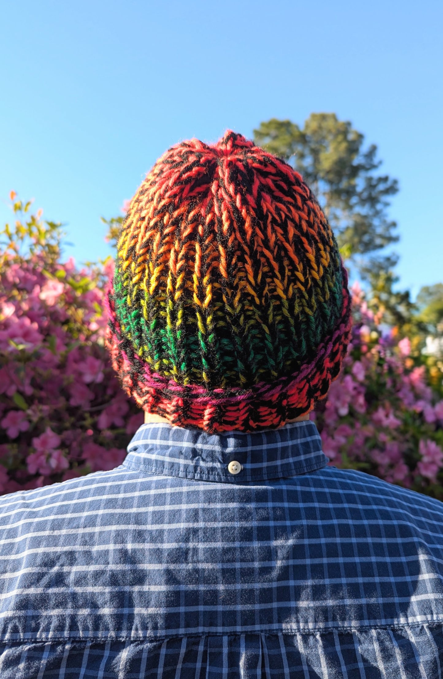 Black/Rainbow Pride Beanie
