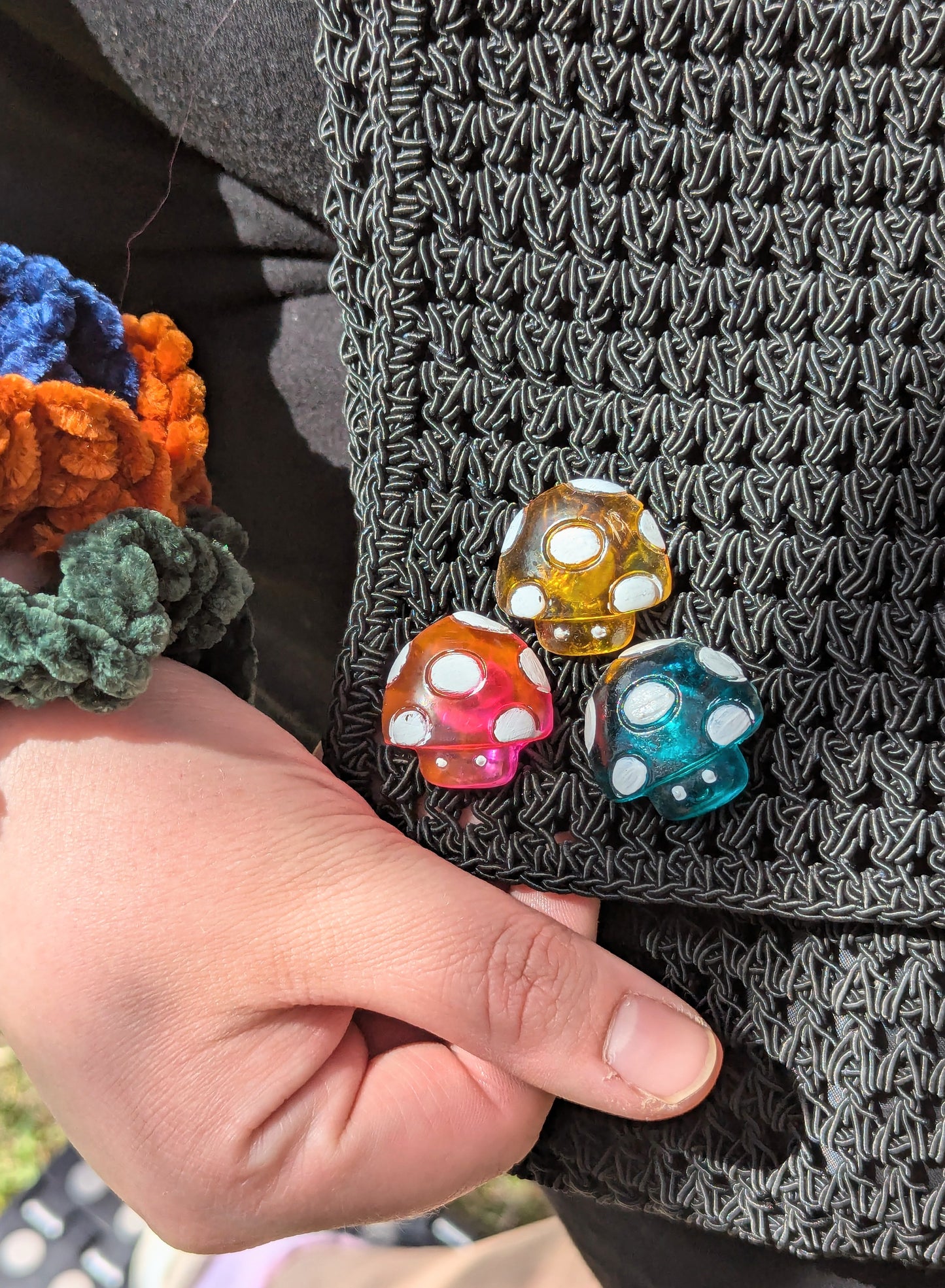 Mushies Resin Pin 3pk