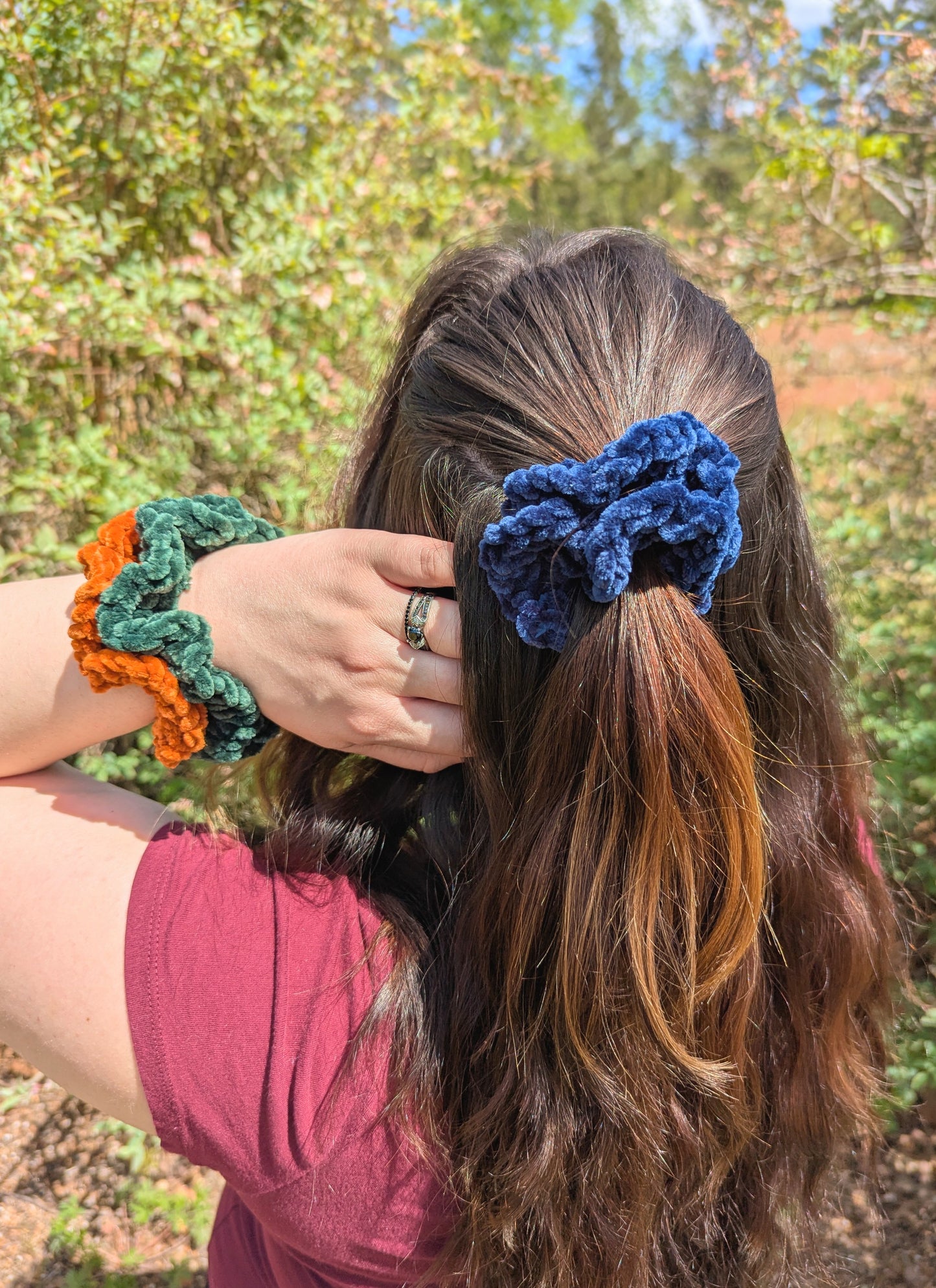 Velvet Scrunchie 3pk pk