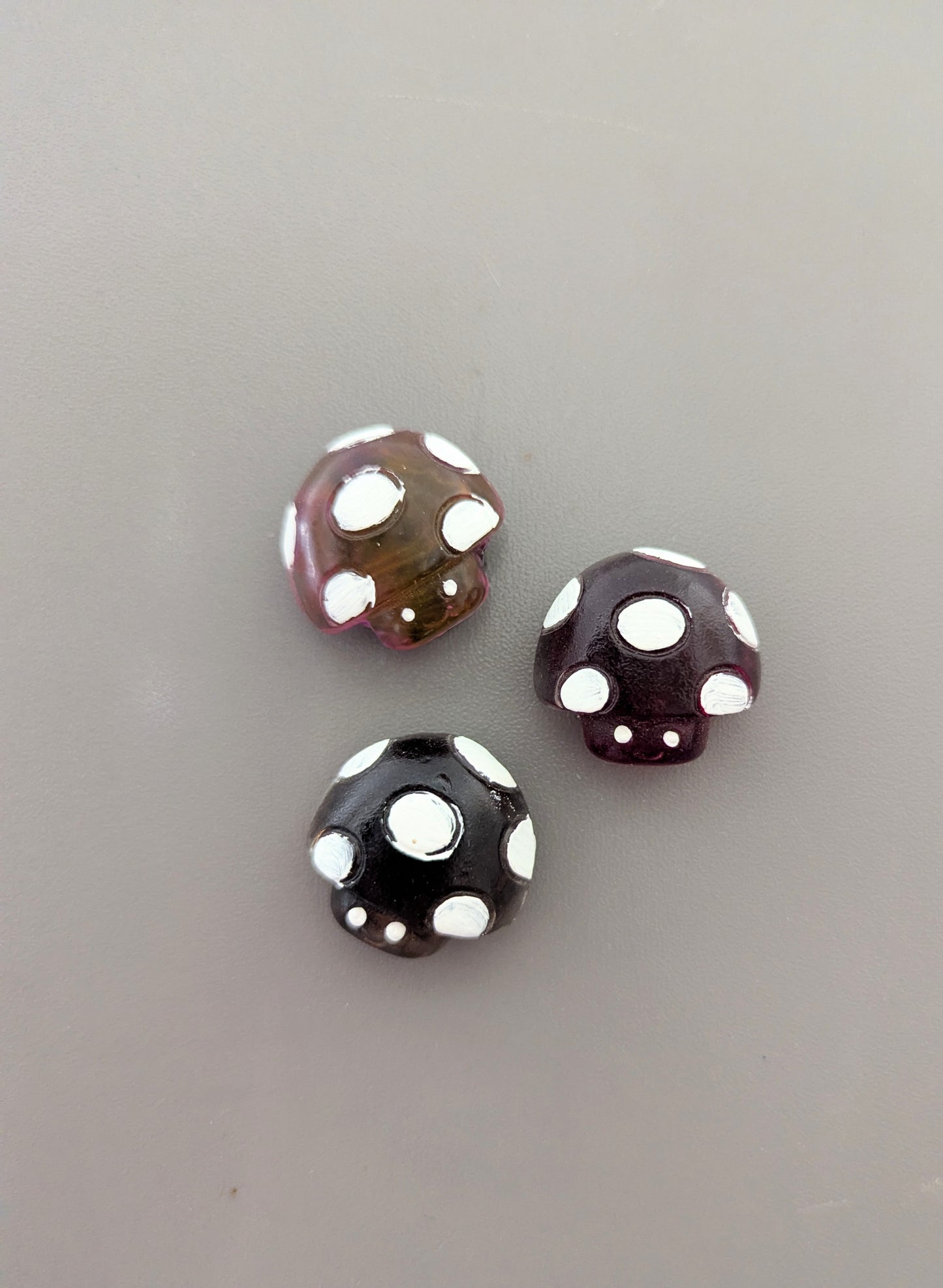Resin Mushies Magnets 3pk