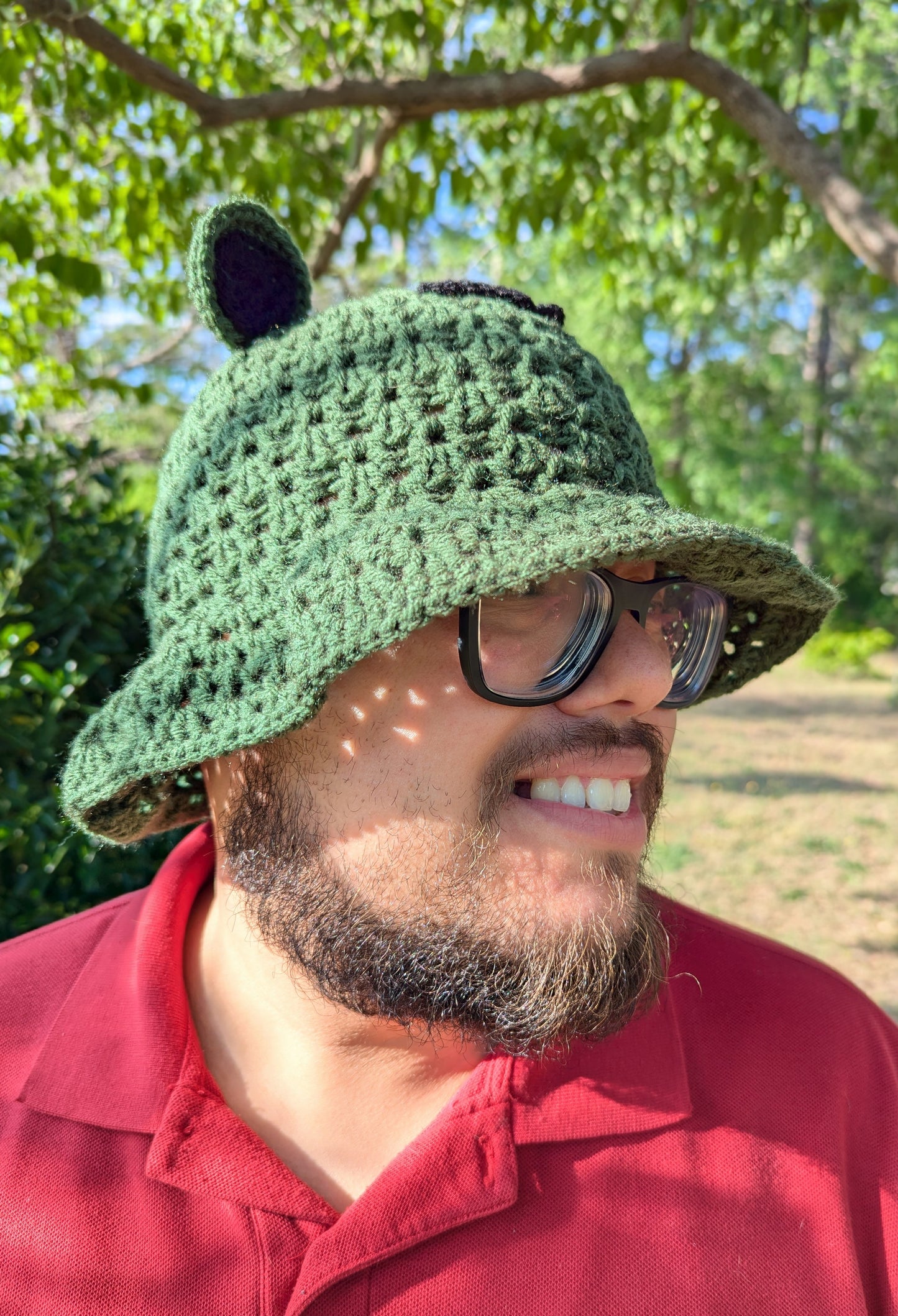 Forest Frog Bucket Hat