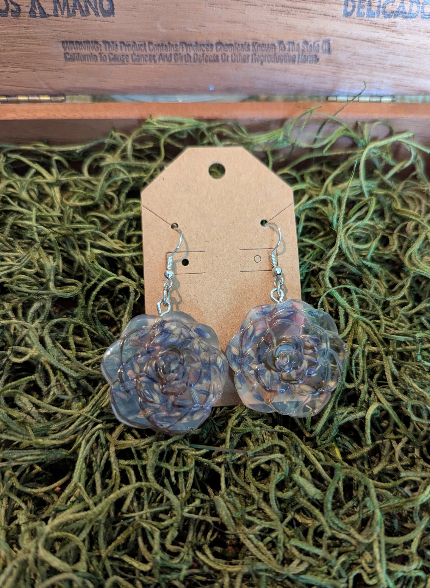 Lavender Earrings