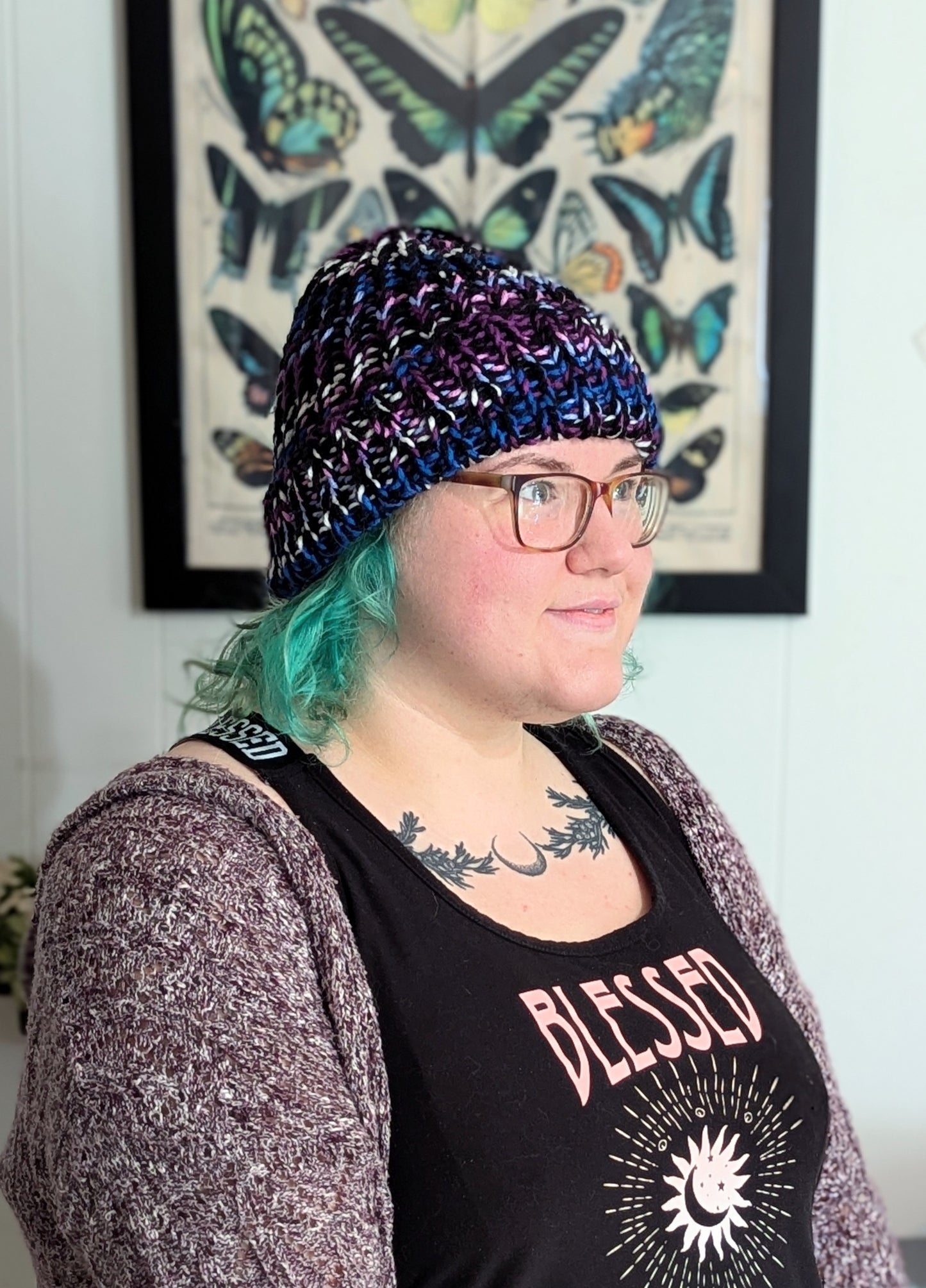 Fluidity Chunky Pride Beanie