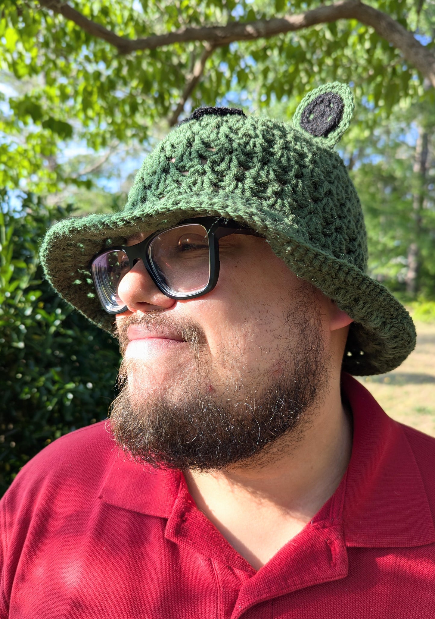 Forest Frog Bucket Hat