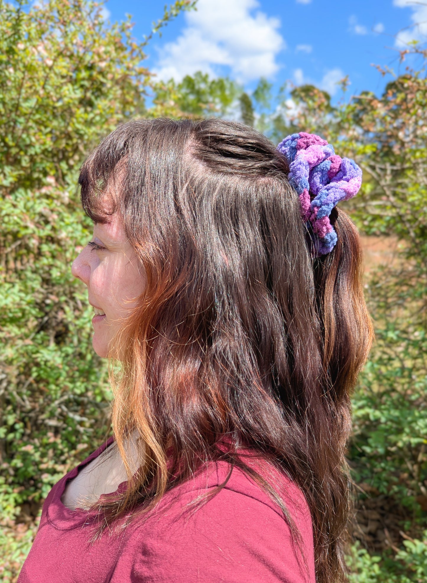 Ruffled Scrunchie 3pk