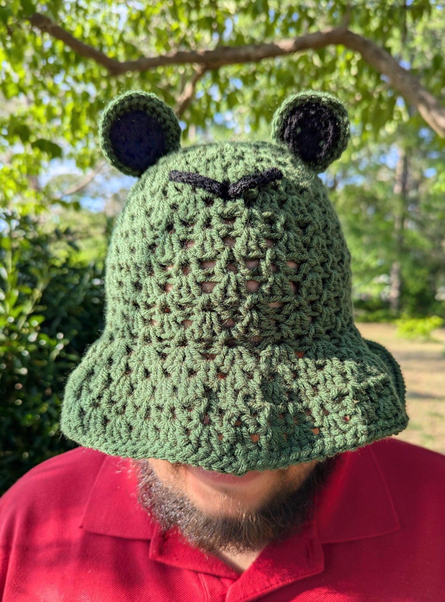 Forest Frog Bucket Hat