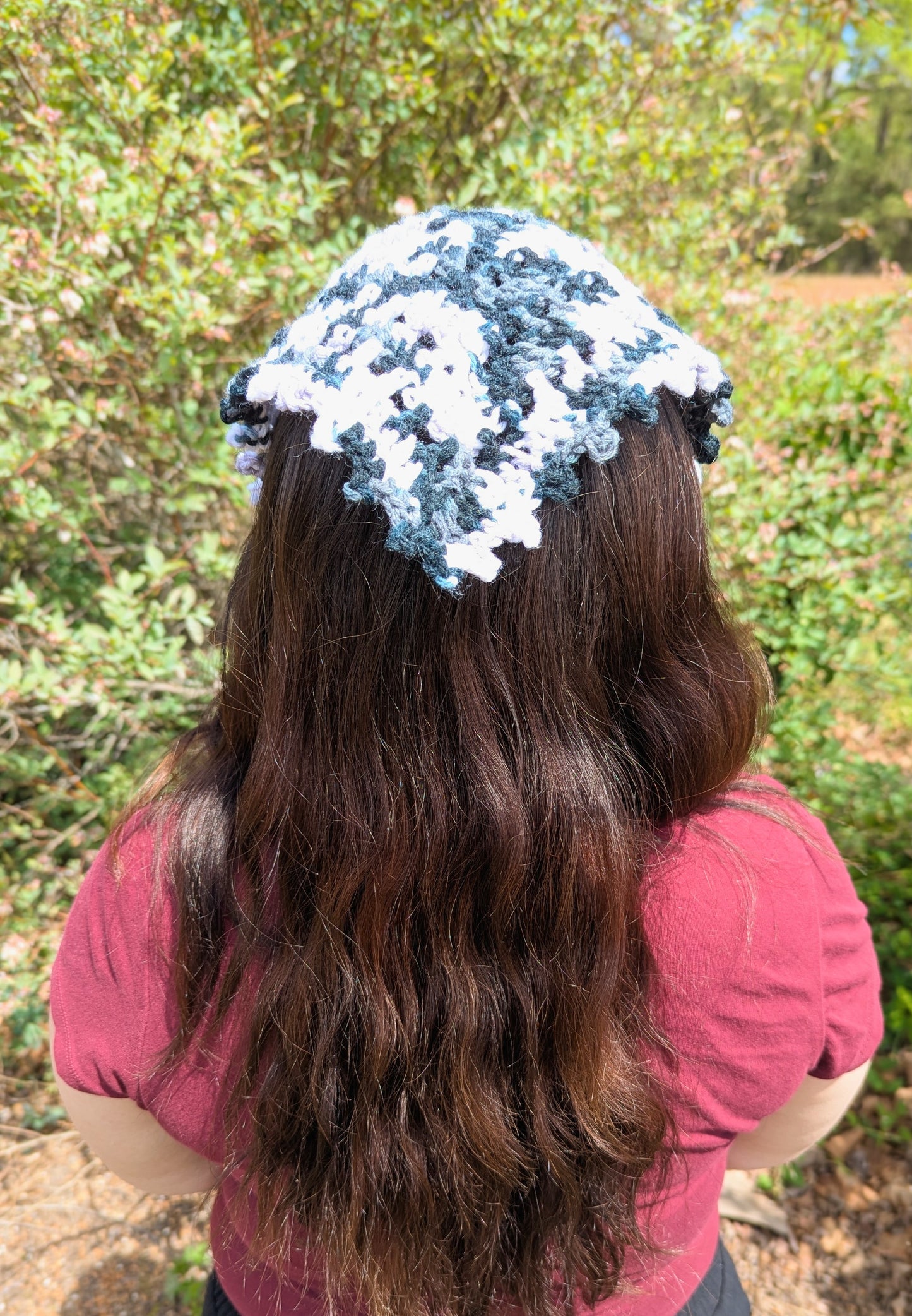 Grey Camo Bandana