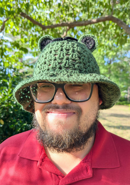 Forest Frog Bucket Hat