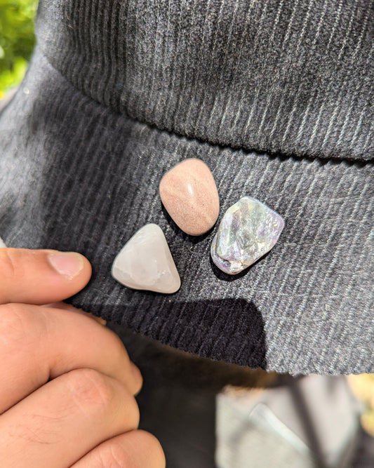 Crystal Pin 3pk