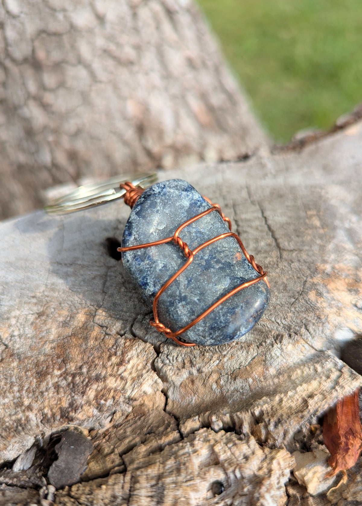 Blue Sodalite Keychain