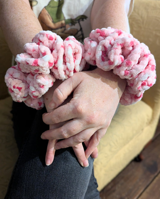 Bubblegum Jester Cuffs