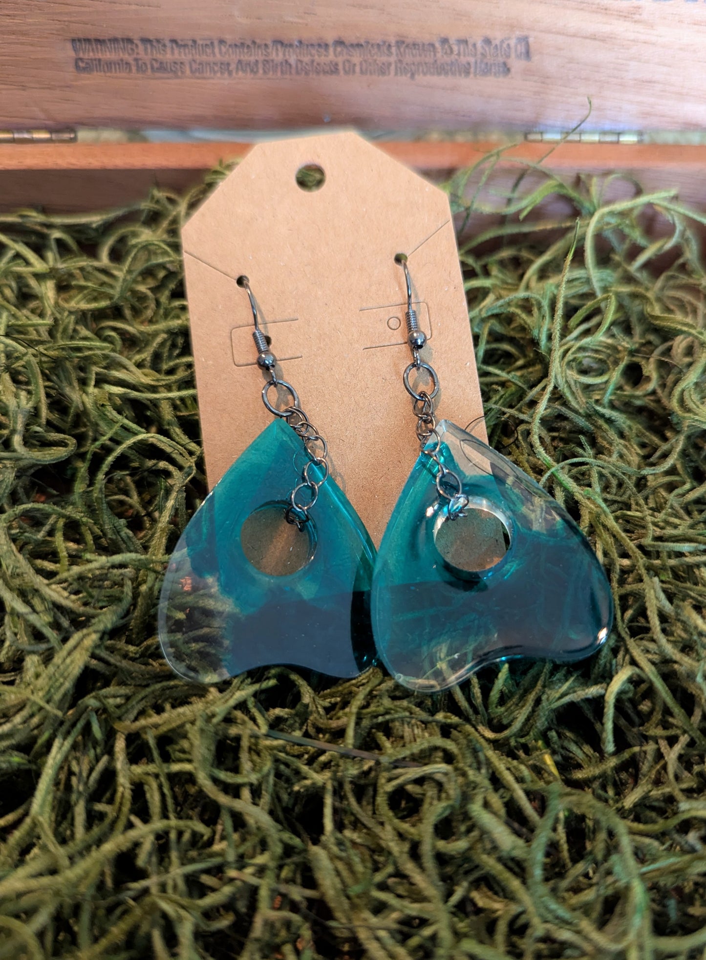 Watercolor Planchette Earrings