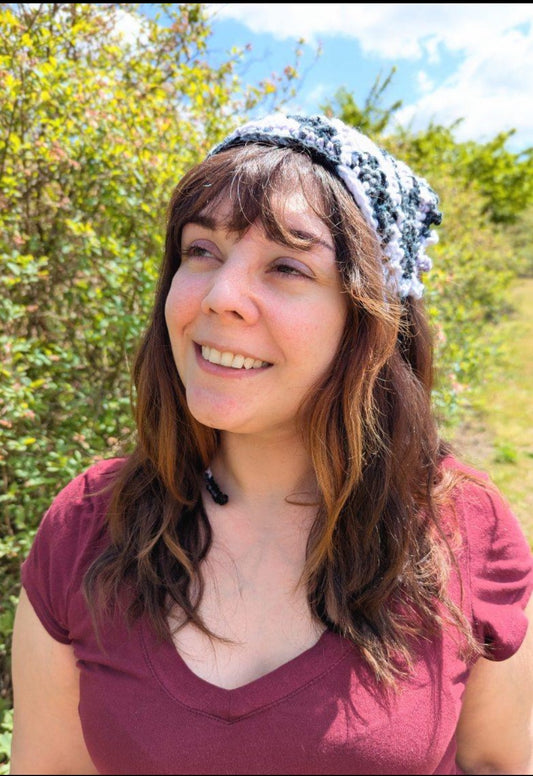 Grey Camo Bandana