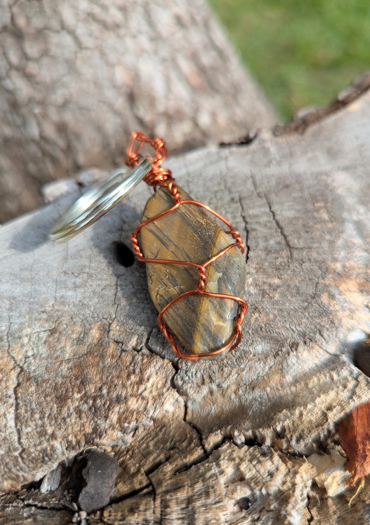 Tiger Eye Keychain