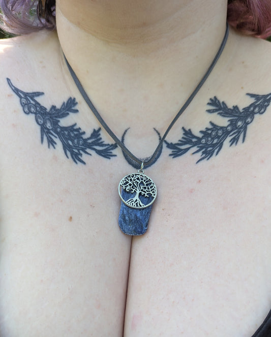 Lapis Lazuli Tree of Life Necklace
