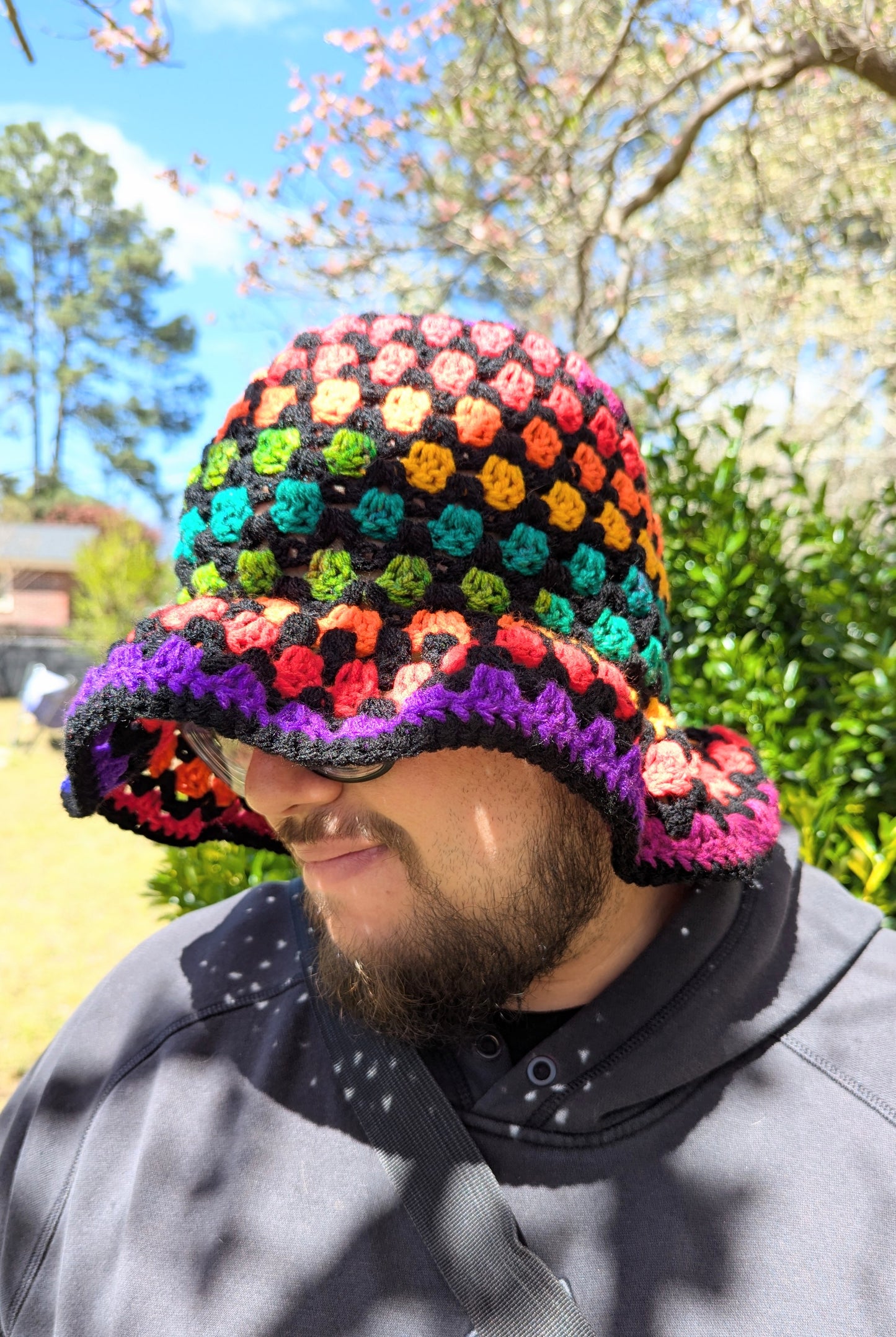 Rainbow/Black Pride Bucket Hat