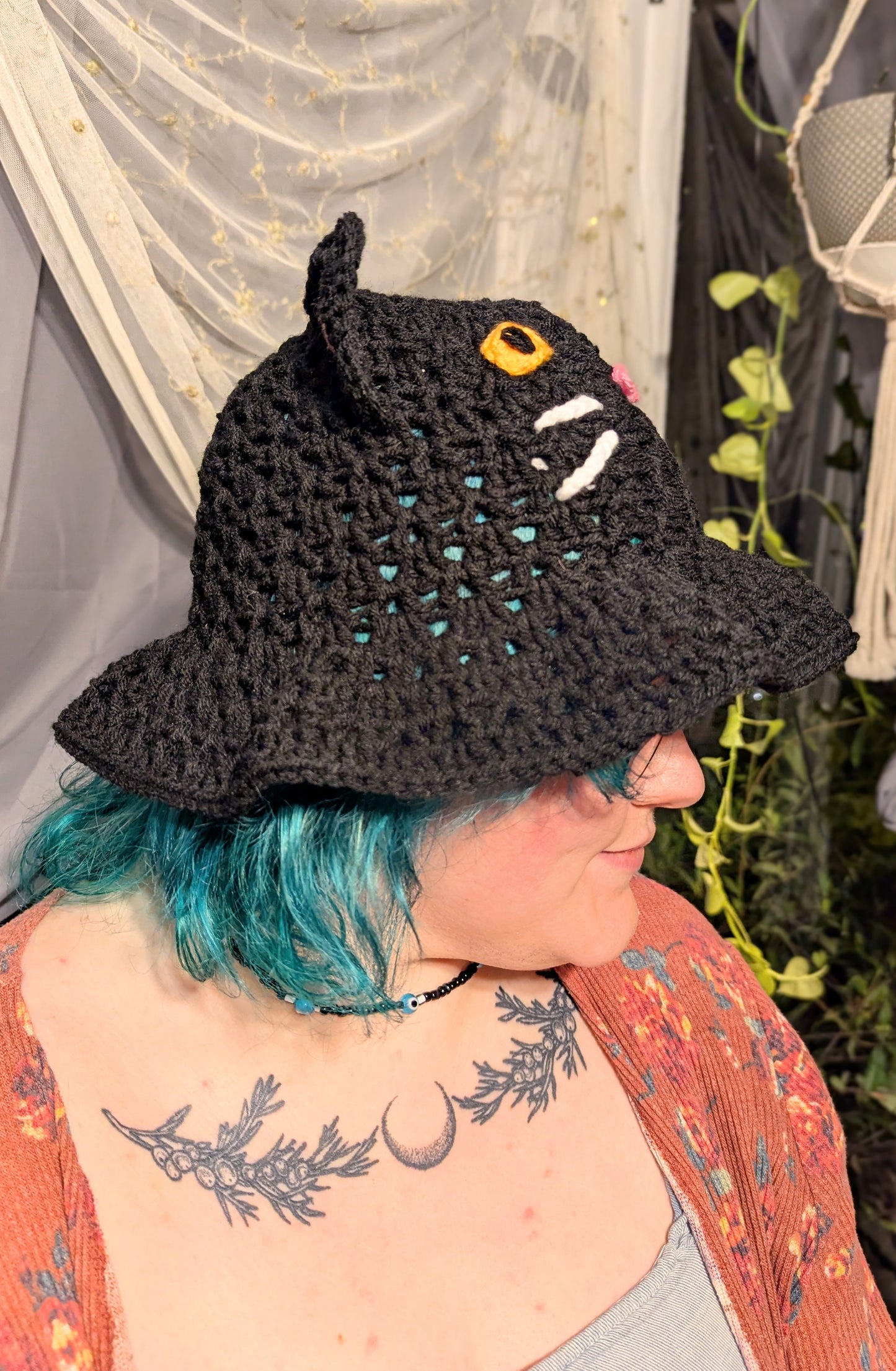 Salem (Black Cat) Bucket Hat
