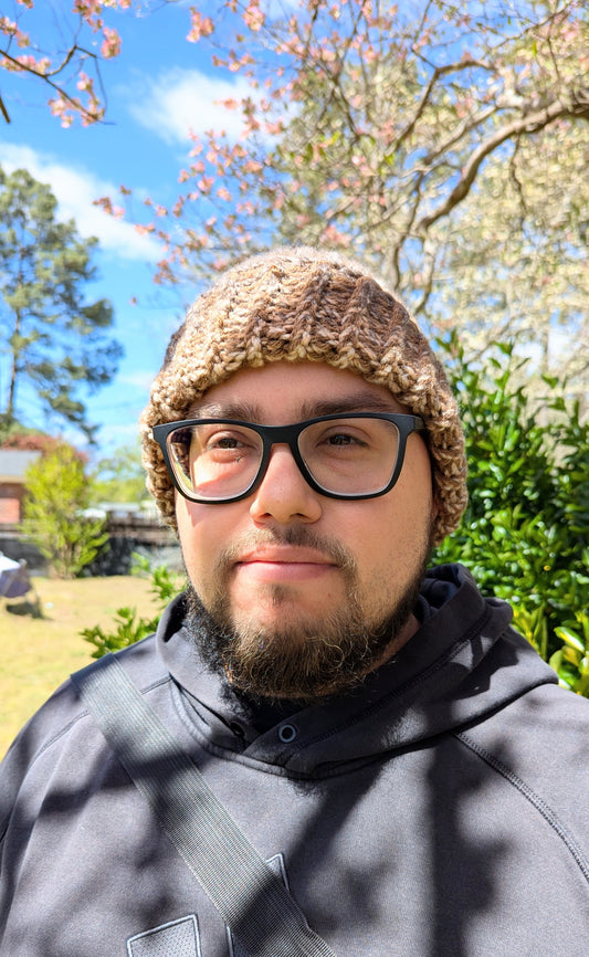 Latte Chunky Beanie